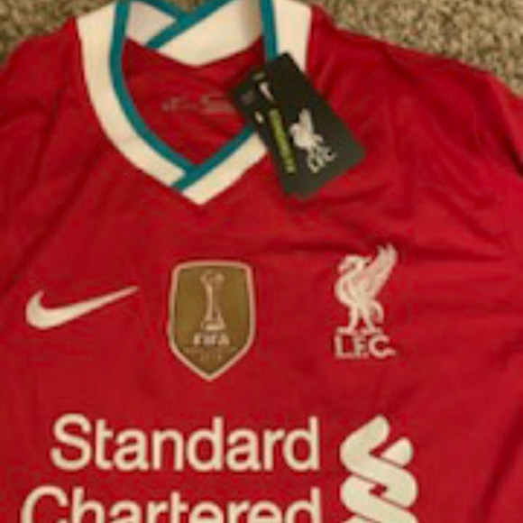 20/21 Liverpool mens soccer jersey #4 VIRGIL - Picture 3 of 5